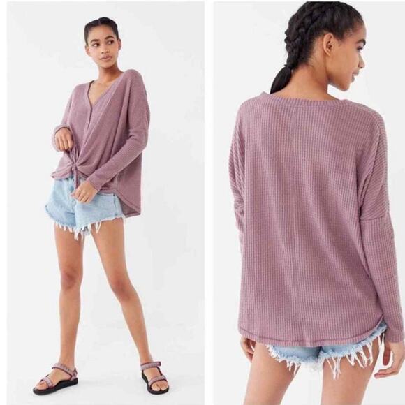 Urban Outfitters Out from Under Purple Thermal size M - Picture 1 of 8